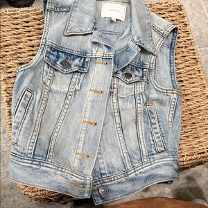 Talula‎ Light Blue Denim Vest